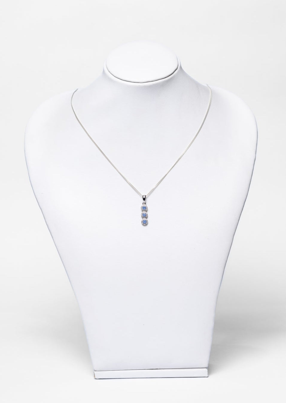 Tanzanite Tri Pendant