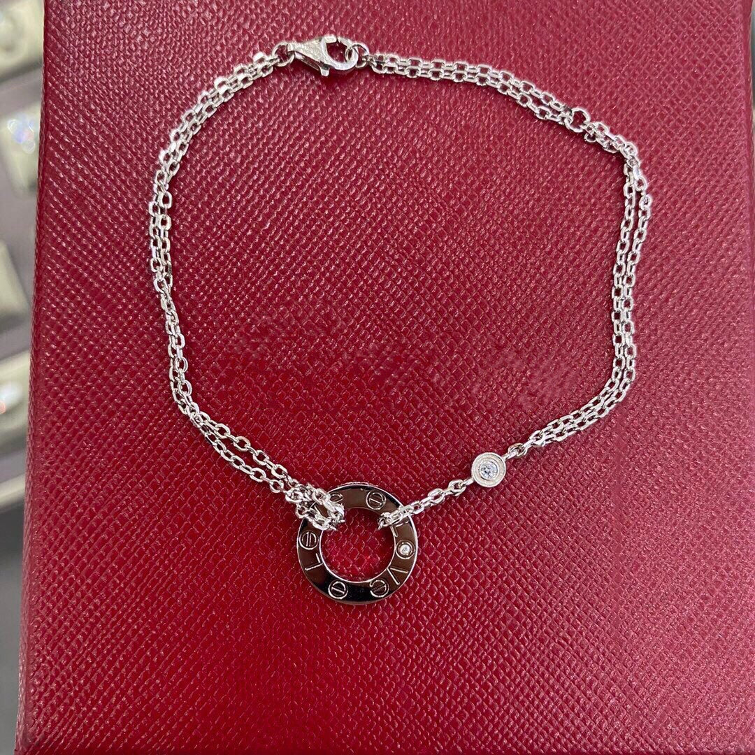 Love 2 Diamond Bracelet 3 Colors