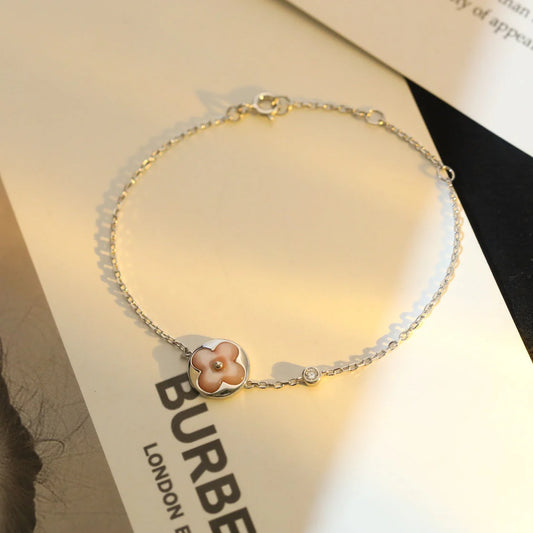 Colour Blossom Sun Pink Diamond Bracelet