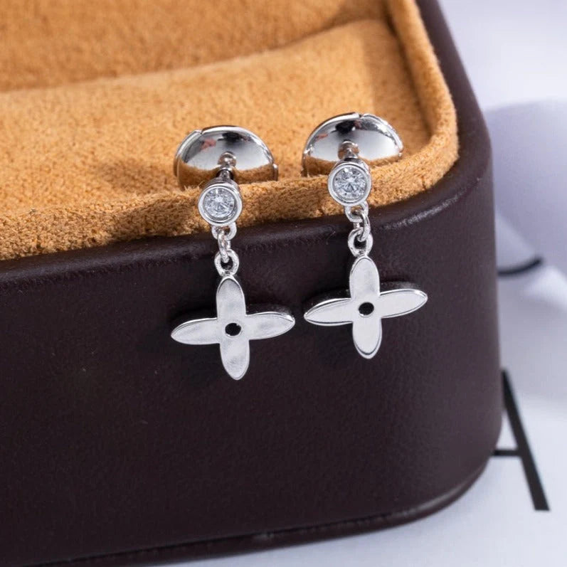 Vidylle Diamond Mini Drop Earrings