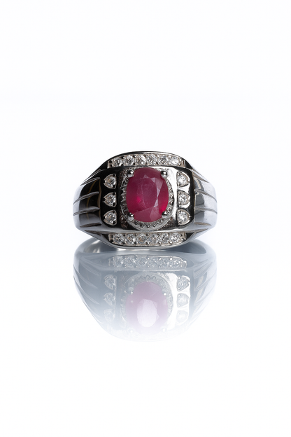Ruby Men's Ring