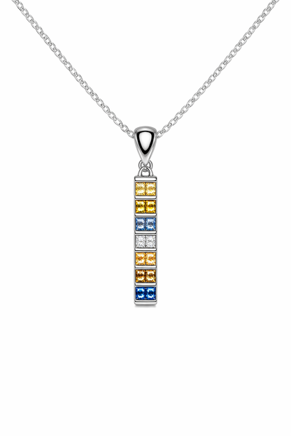 Mixed Sapphire Pendant