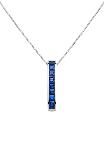 Blue Sapphire Pendant
