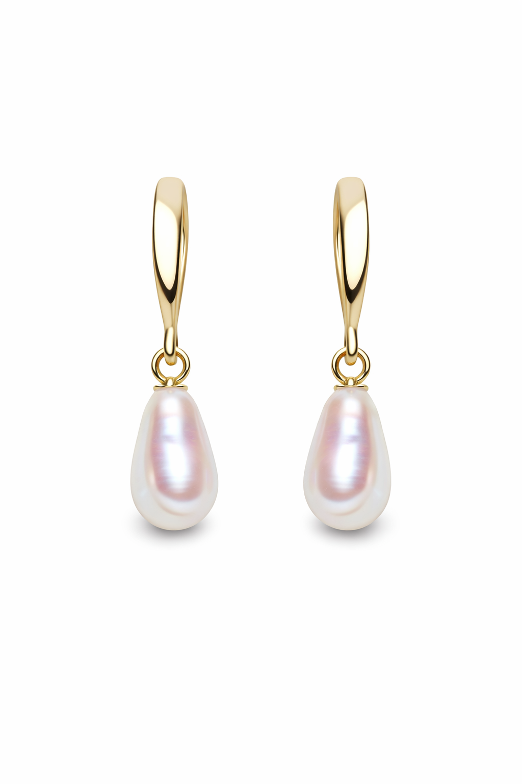 14K Natural Pearl Earring
