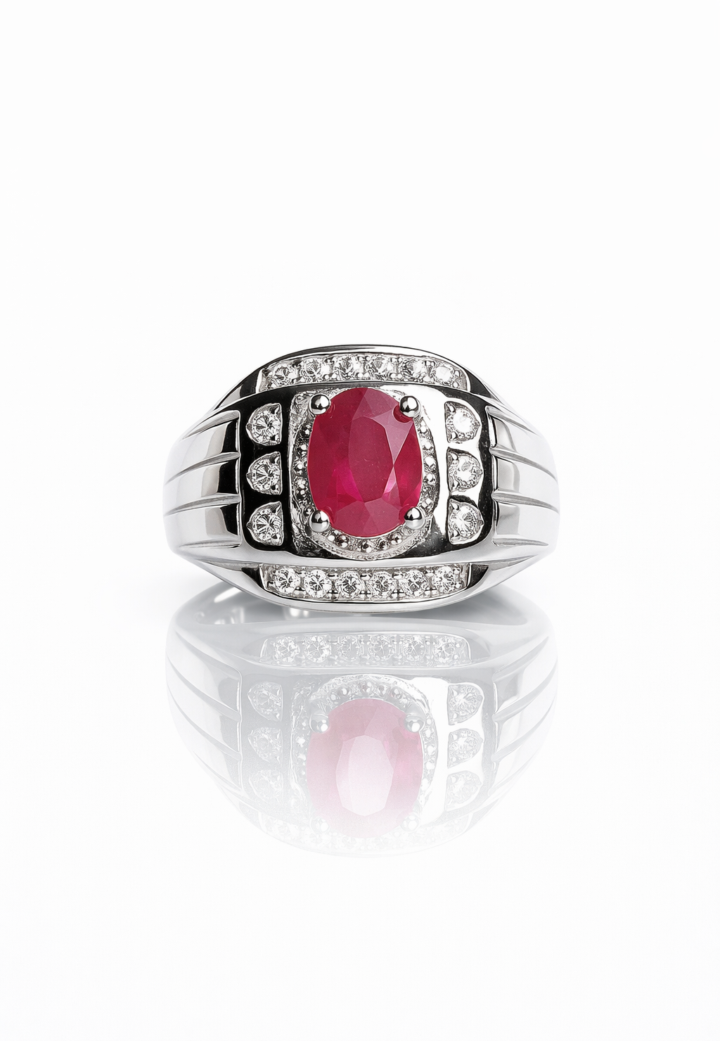 Ruby Men's Ring