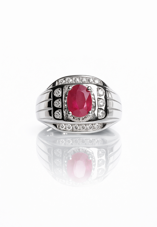 Ruby Men's Ring
