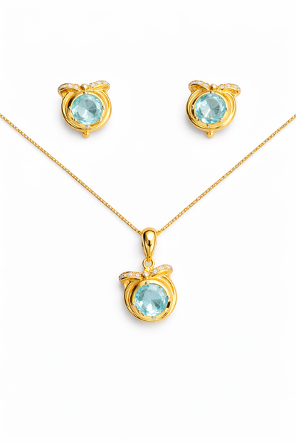 Blue Topaz Set