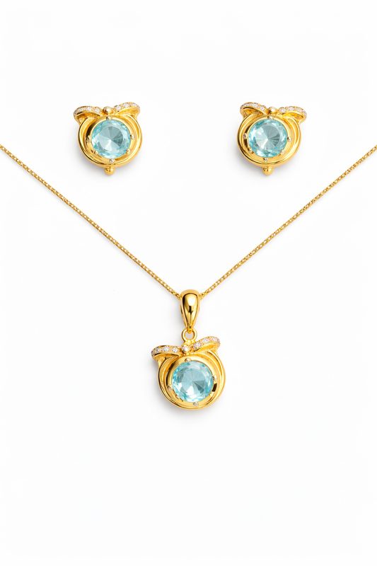 Blue Topaz Set