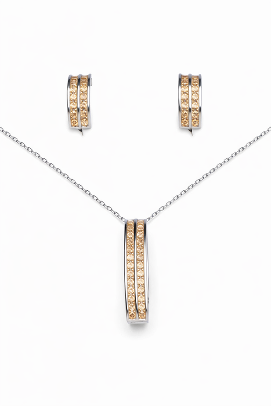 Yellow Sapphire Set