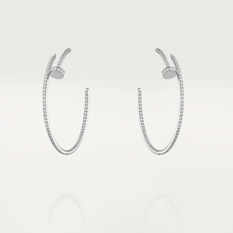 Justes Full Diamonds Earrings