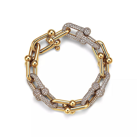 Link Diamond Bracelet