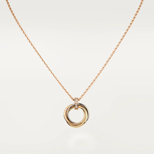 Trinity The Gold Diamonds Necklace