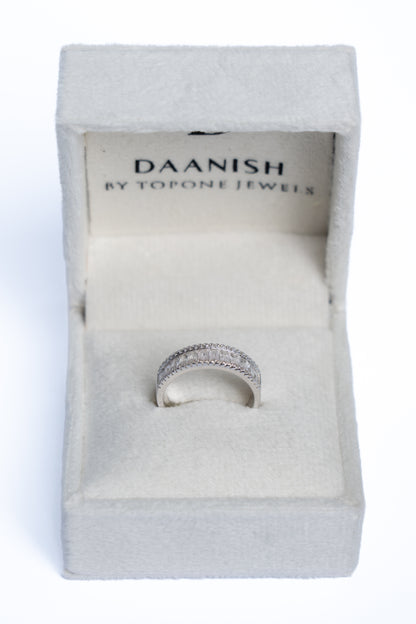 Zircon Channel Set Ring