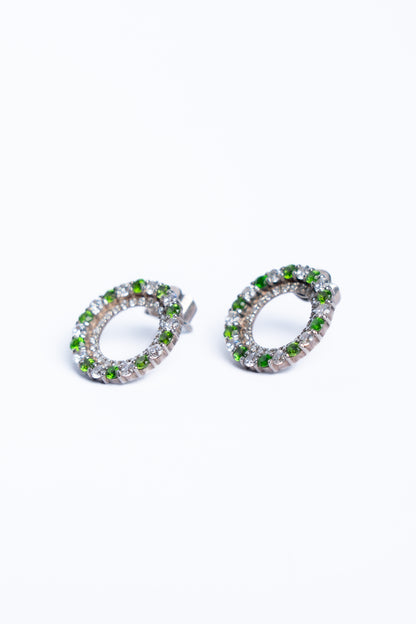 Tsavorite Stud Earrings