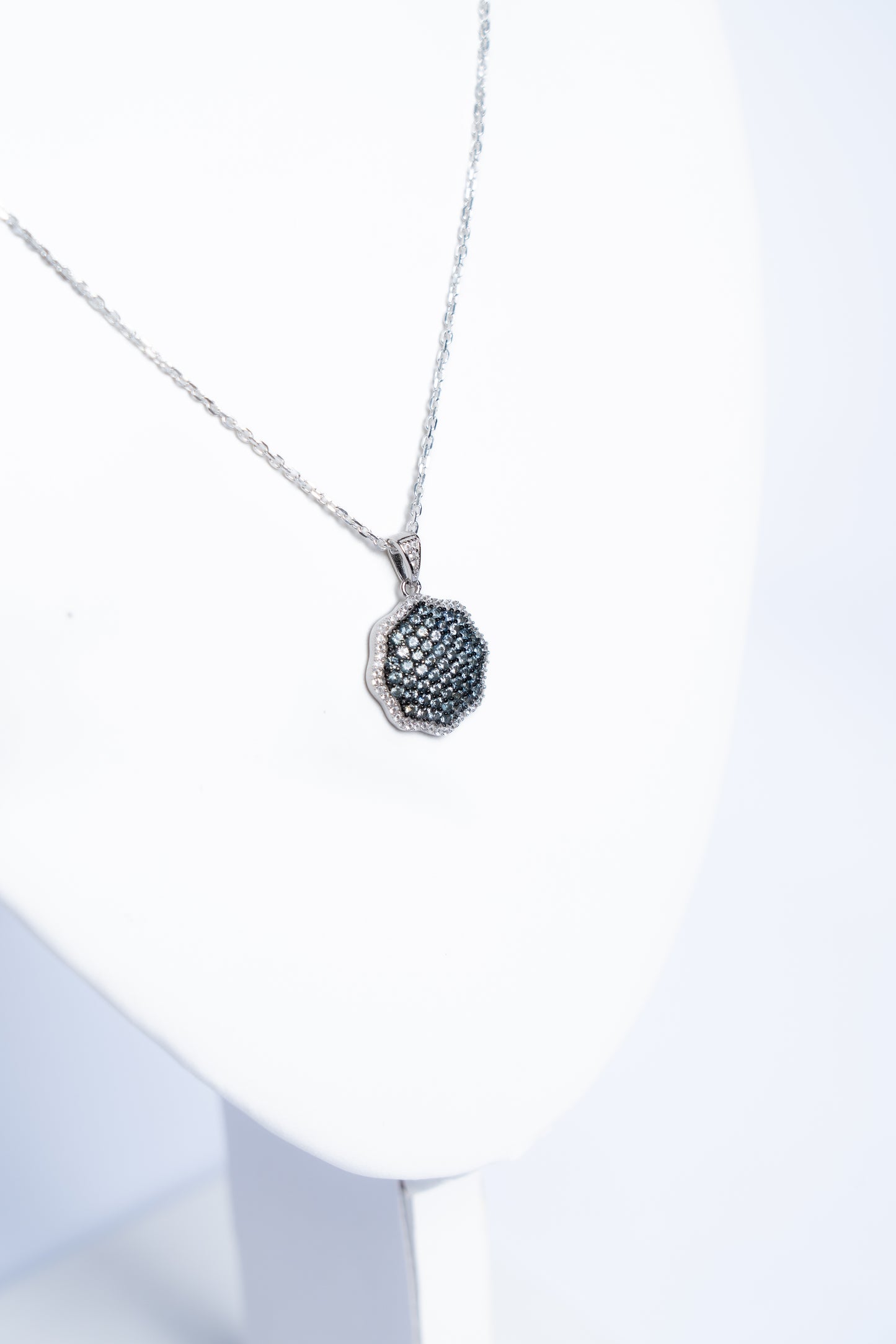 Green Sapphire Pendant