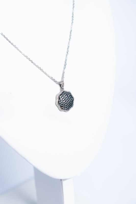 Green Sapphire Pendant