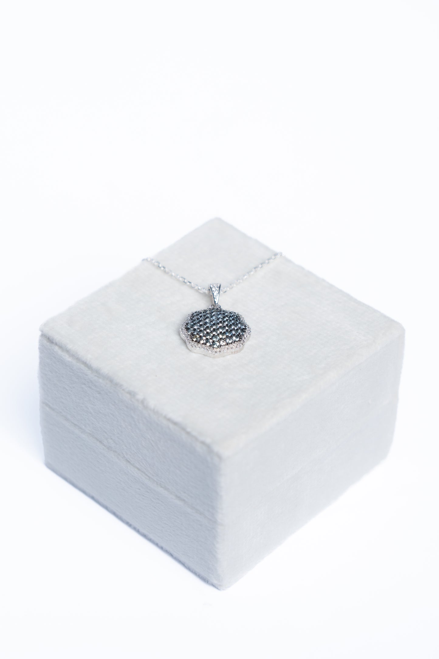 Green Sapphire Pendant