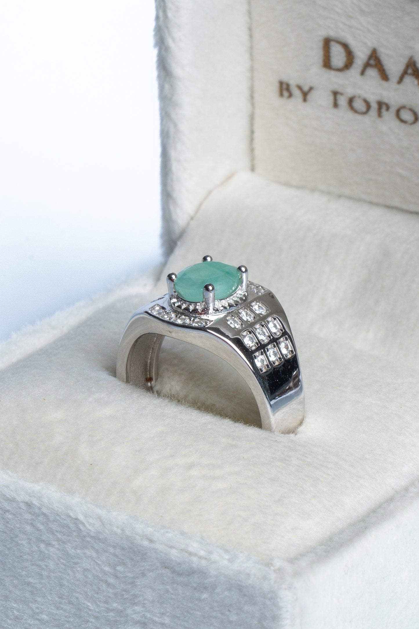 Emerald Men's Ring