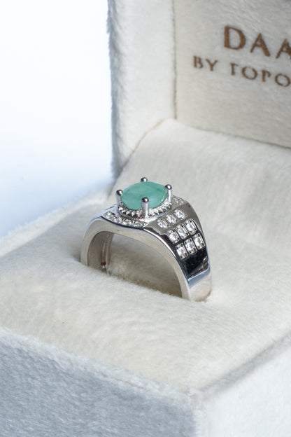 Emerald Men's Ring