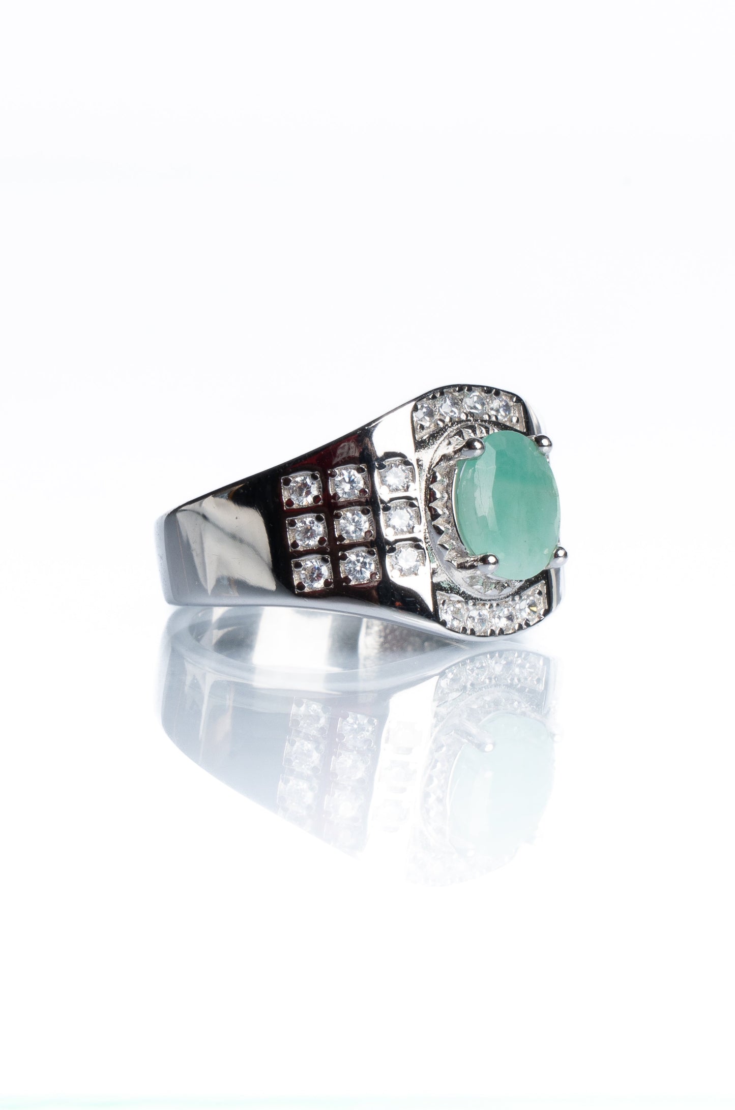 Emerald Men's Ring