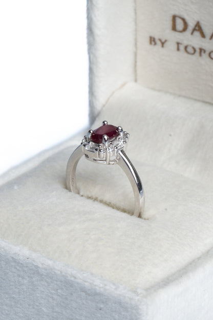 Scarlet Ruby Ring