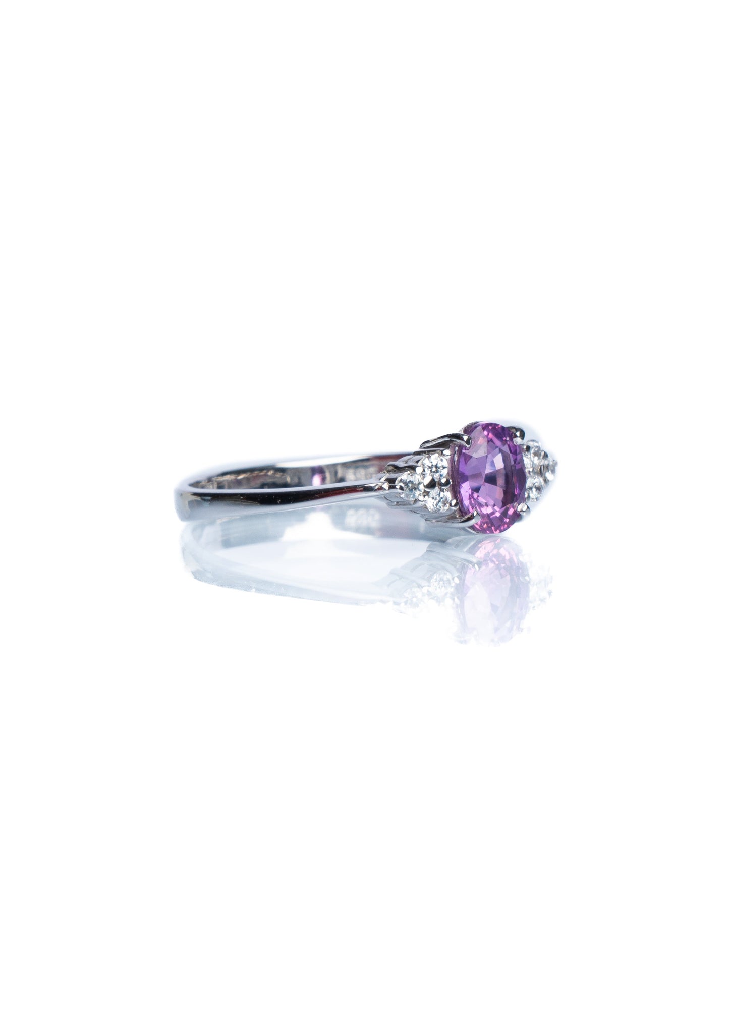 14K Violet Sapphire Juliet Ring