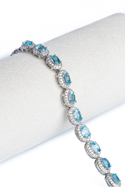 Blue Topaz Bracelet