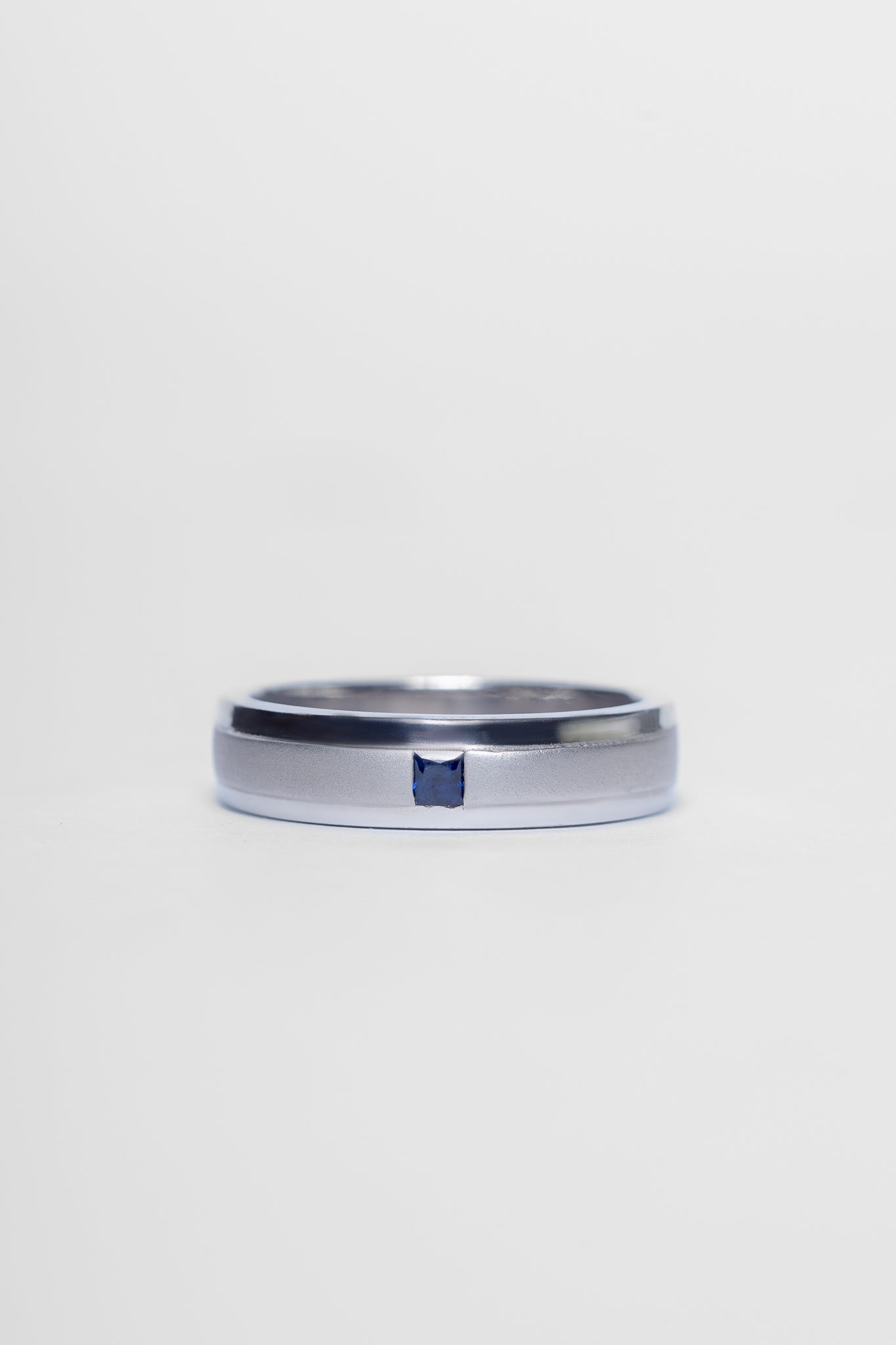 Blue Sapphire Men's Ring