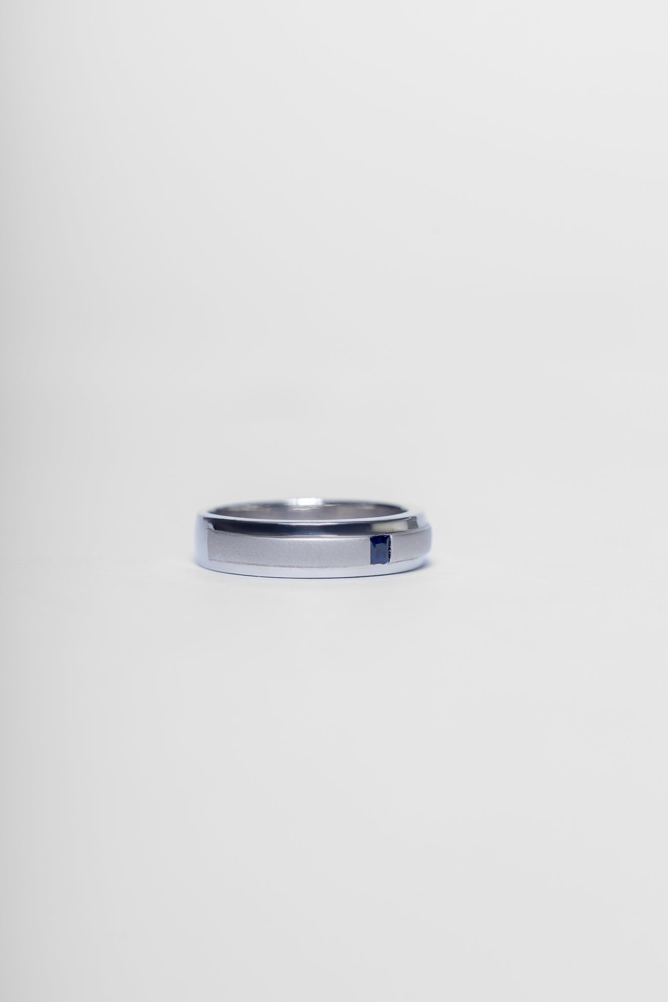 Blue Sapphire Men's Ring