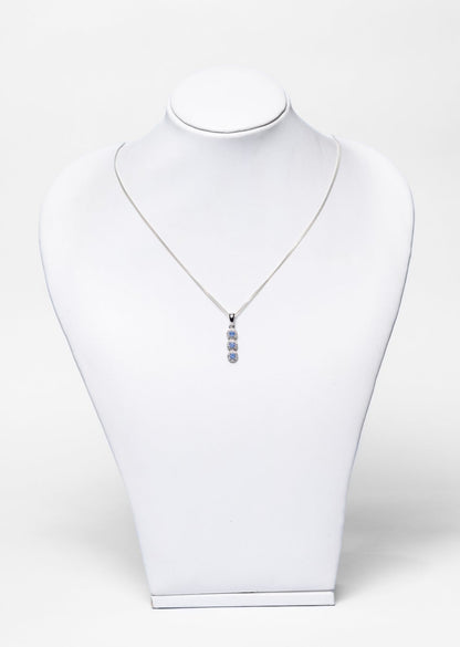 Tanzanite Tri Pendant