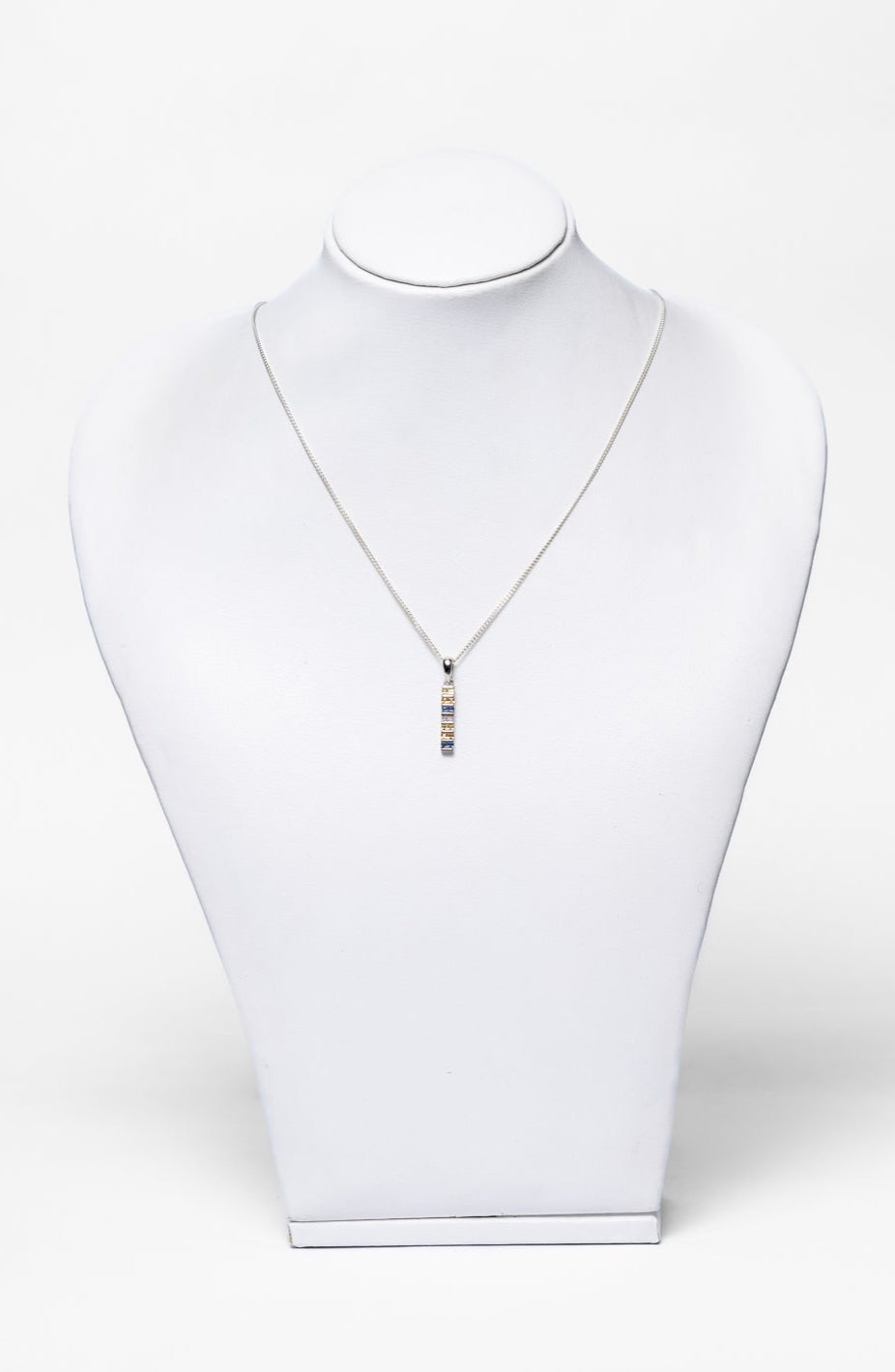 Mixed Sapphire Pendant