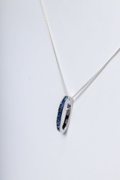 Blue Sapphire Pendant