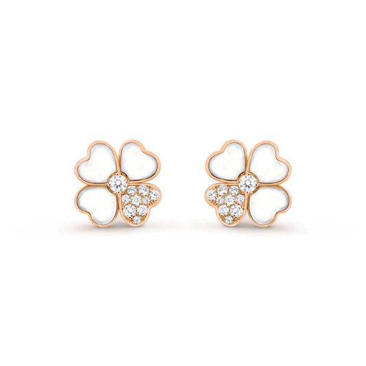 Cosmos Rose Gold Earrings