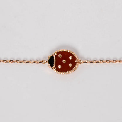 Lucky Spring Ladybug Bracelet