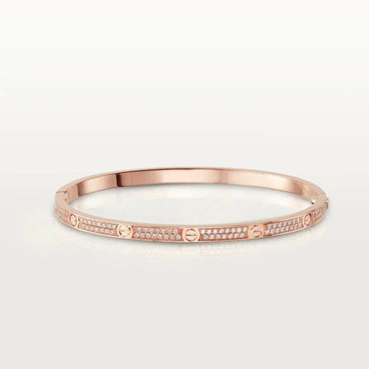 Love 5mm Diamond Paved Bracelet 3 Colors