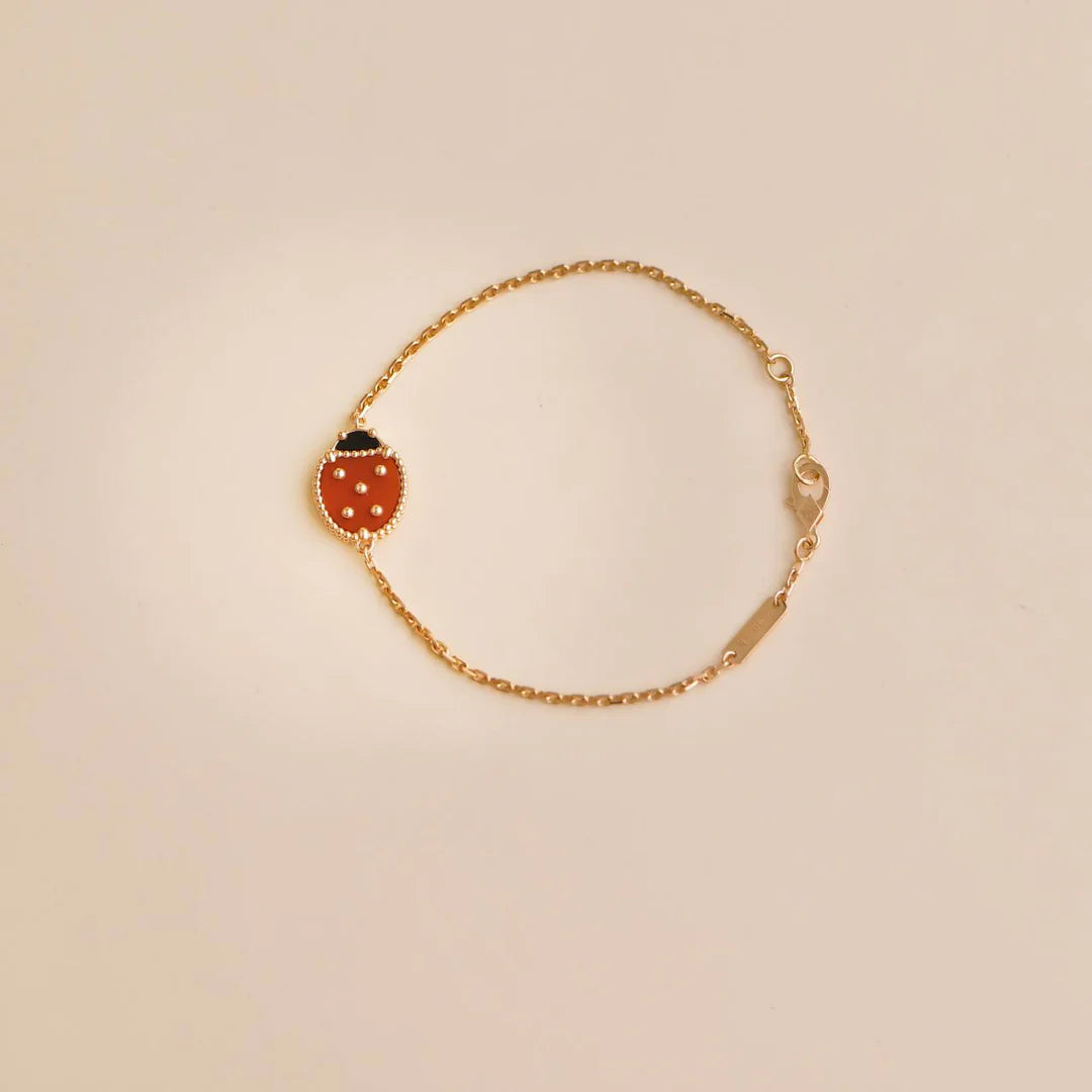 Lucky Spring Ladybug Bracelet