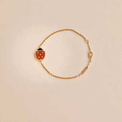 Lucky Spring Ladybug Bracelet