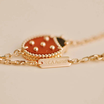 Lucky Spring Ladybug Bracelet