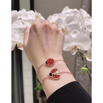 Lucky Spring Open Wings Ladybug Bracelet