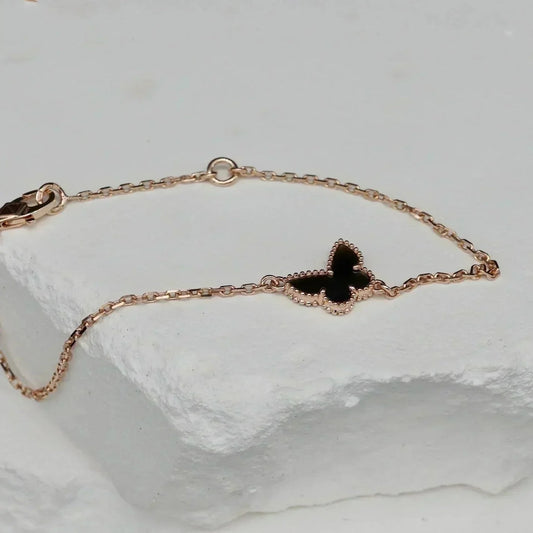 BUTTERFLYS ONYX BRACELET